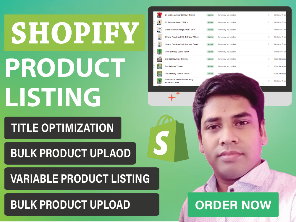 shopify listing, shopify seo