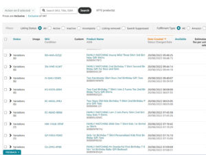 amazon product variation