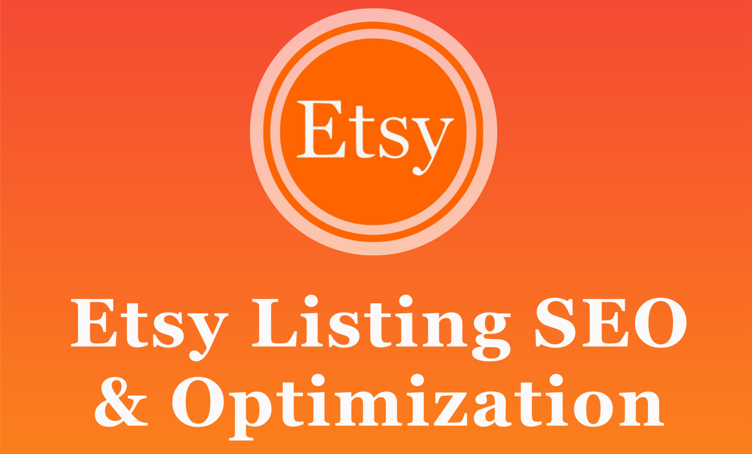 Etsy Listing Optimization