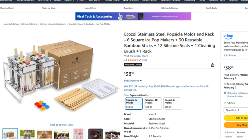 amazon listing variation